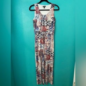 Nina Leonard Maxi Dress. Size S.